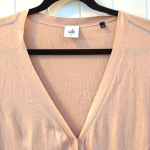 CAbi Lucy Pink Cardigan